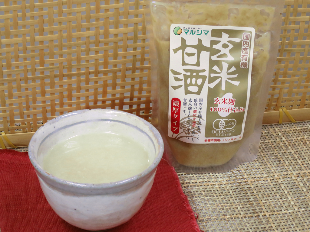 国産有機玄米甘酒　〈濃厚タイプ〉 &nbsp;170g
