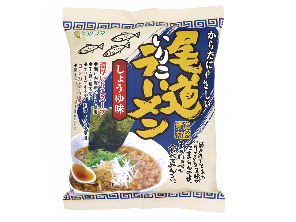 尾道いりこラーメン&nbsp;115g(めん90g)