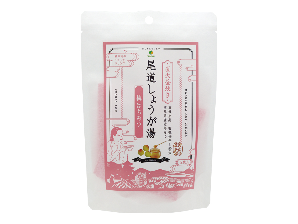 尾道しょうが湯　梅はちみつ&nbsp;60g(12g×5)