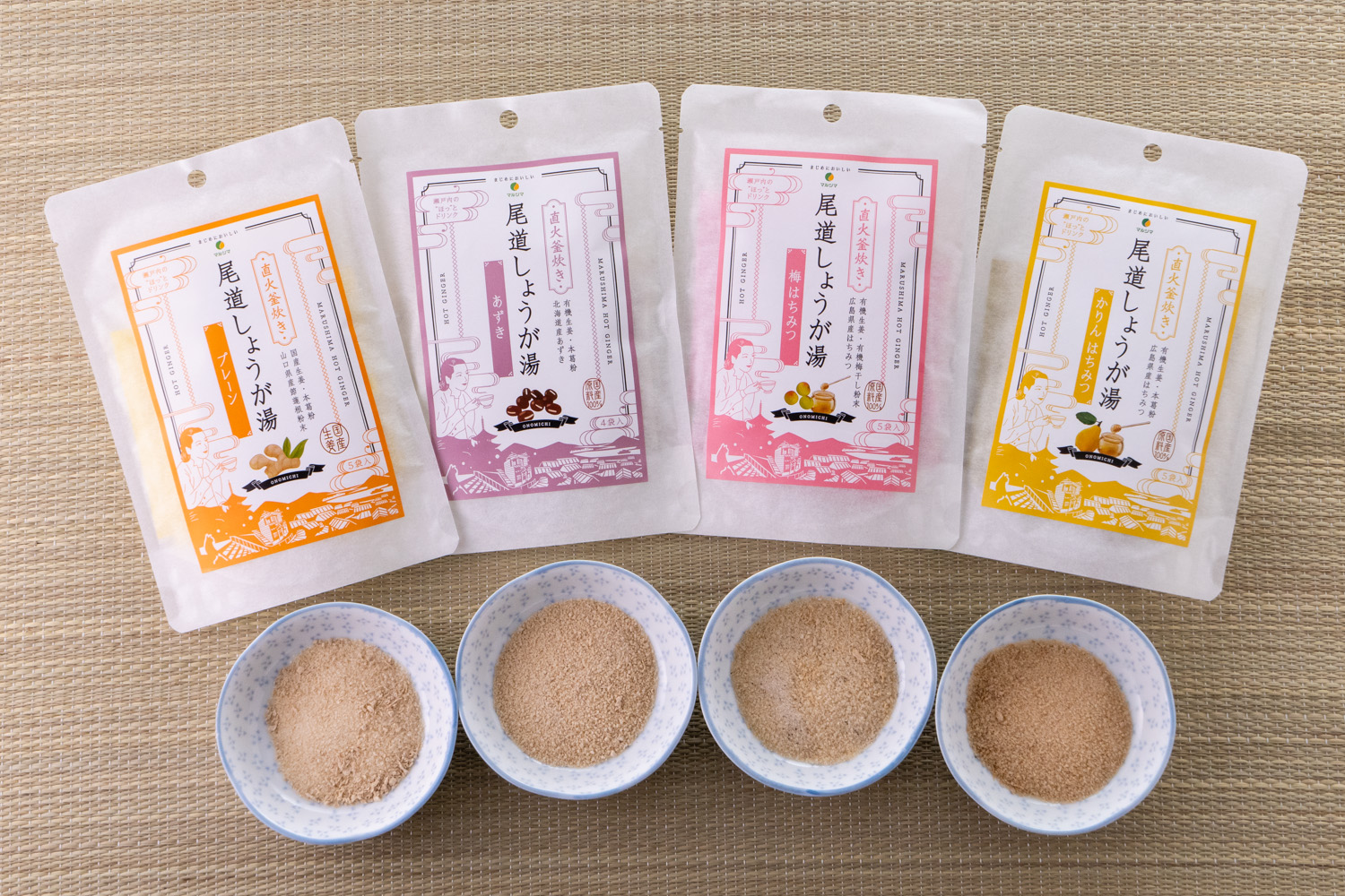 尾道しょうが湯　かりんはちみつ&nbsp;60g(12g×5)