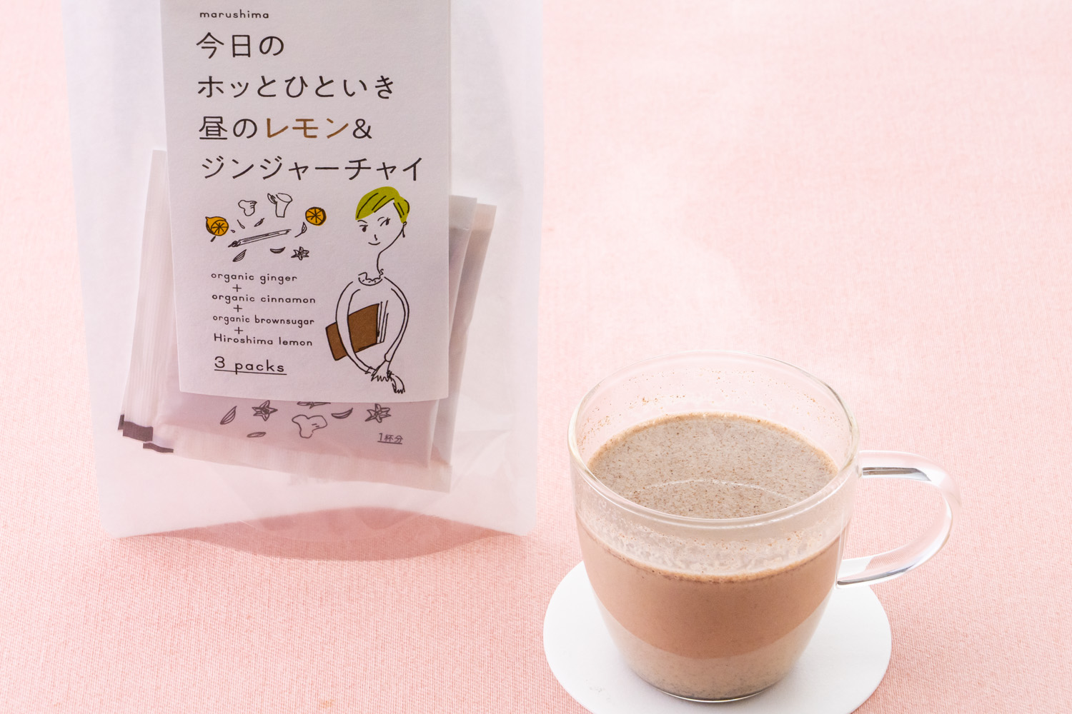 昼のレモン＆ジンジャーチャイ&nbsp;36g(12ｇ×3)
