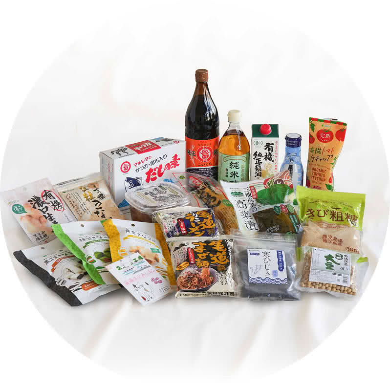 まじめにおいしい商品たち