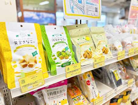 お菓子売場