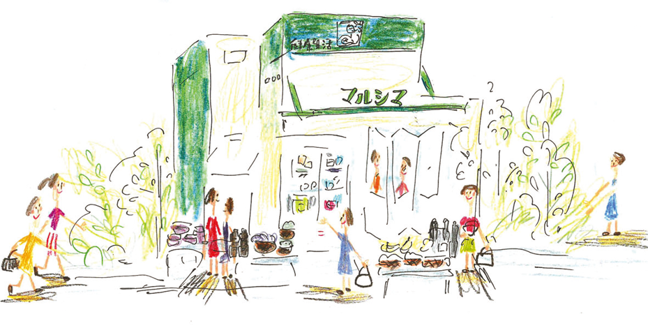 直営店・イメージイラスト