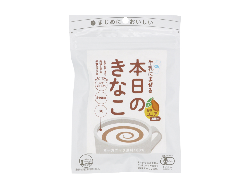 牛乳にまぜる本日のきなこ＜ココア＞ 75g｜純正食品マルシマ